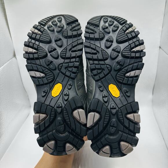 Merrell Moab 3 Mid Waterproof ‘Granite’ Grey Vibram (J500162) Women’s Size 8 - Picture 7 of 8